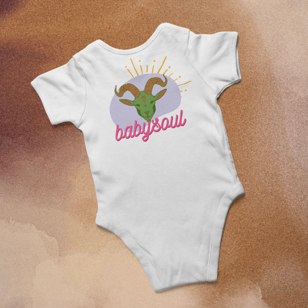 Babysoul Body Sternzeichen Steinbock – Biobaumwolle, fair & voller Bedeutung von babysoul