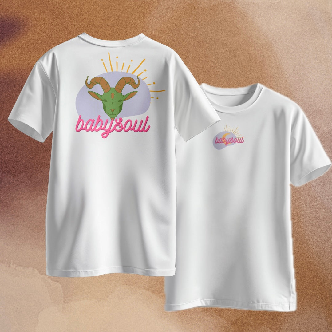 Babysoul T-Shirt Sternzeichen Steinbock Oversized T-Shirt – Biobaumwolle, fair & voller Bedeutung von babysoul