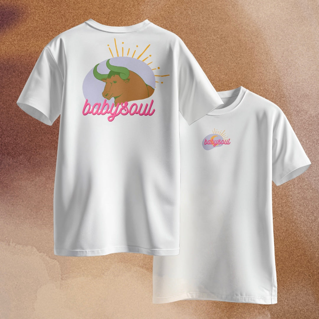 Babysoul T-Shirt Sternzeichen Stier Oversized T-Shirt – Biobaumwolle, fair & voller Bedeutung von babysoul