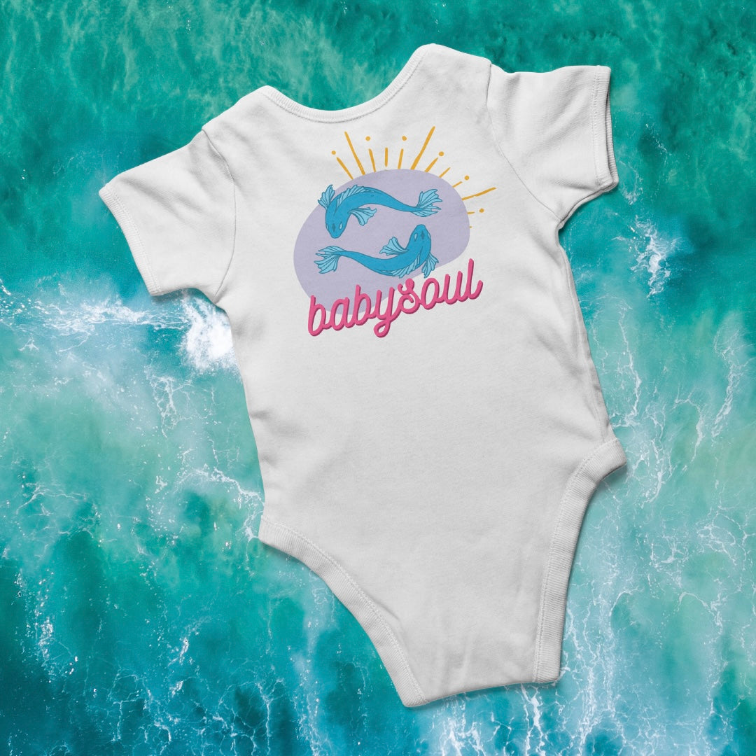 Babysoul Body Sternzeichen Fische – Biobaumwolle, fair & voller Bedeutung von babysoul