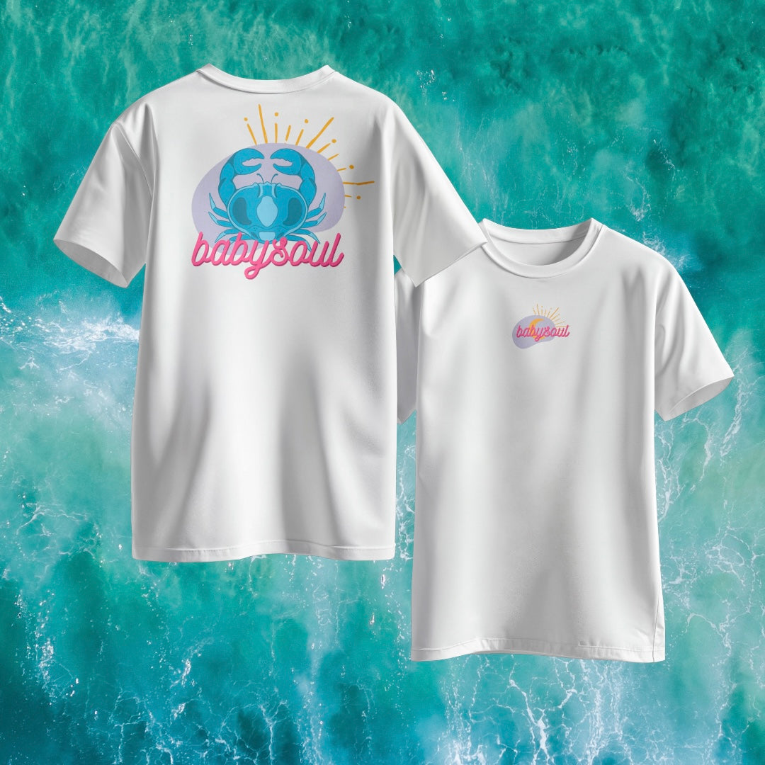 Babysoul T-Shirt Sternzeichen Krebs Oversized T-Shirt – Biobaumwolle, fair & voller Bedeutung von babysoul