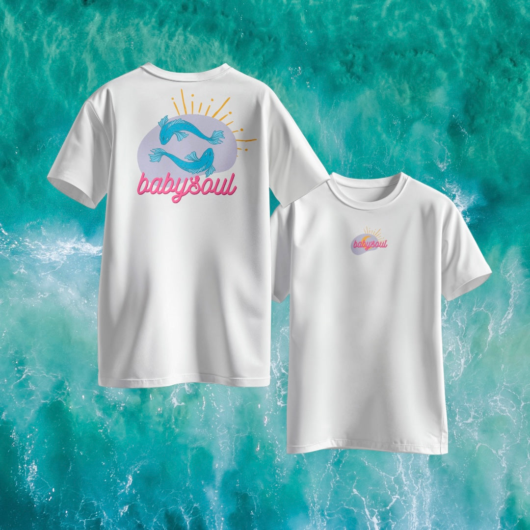 Babysoul T-Shirt Sternzeichen Fische Oversized T-Shirt – Biobaumwolle, fair & voller Bedeutung von babysoul