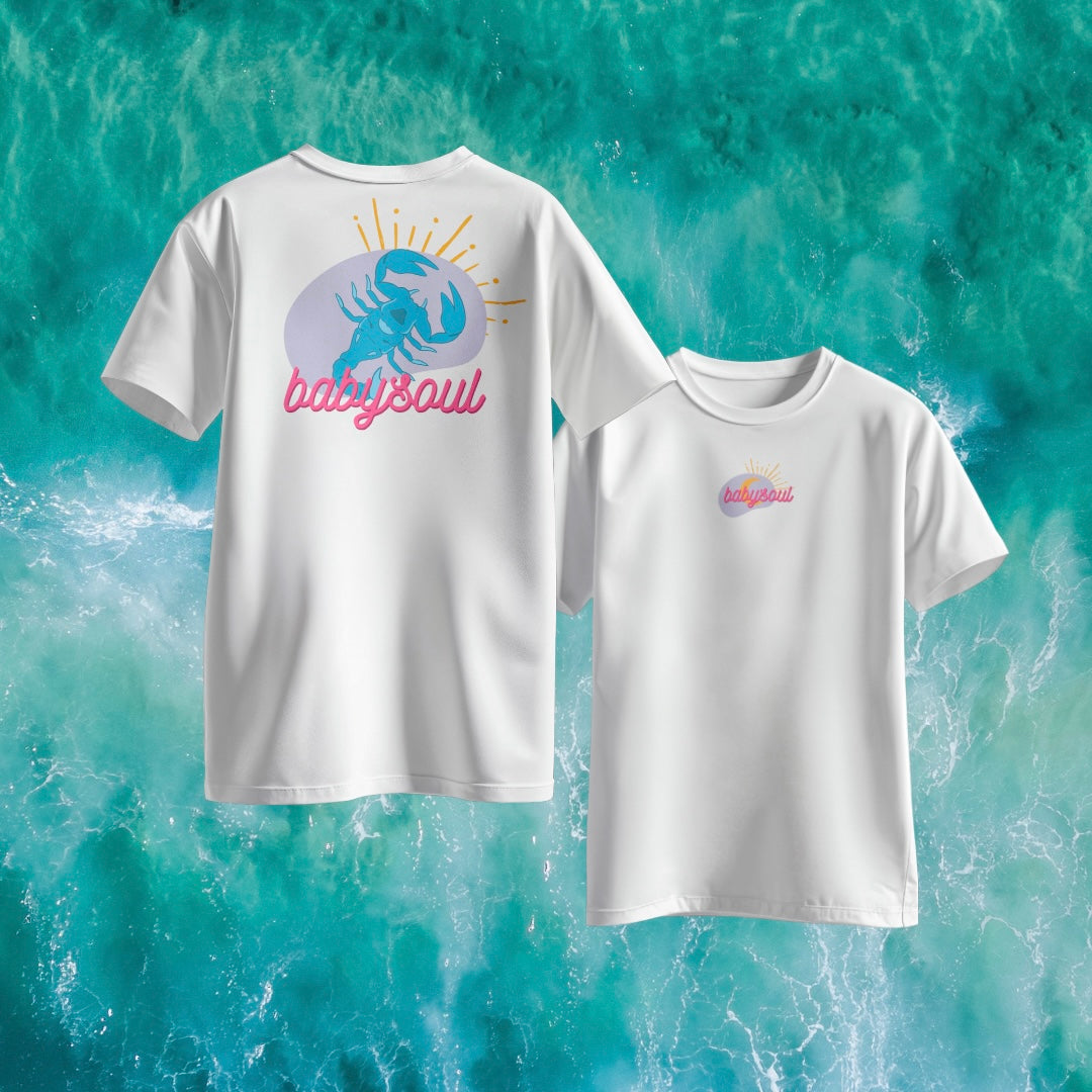 Babysoul T-Shirt Sternzeichen Skorpion Oversized T-Shirt – Biobaumwolle, fair & voller Bedeutung von babysoul
