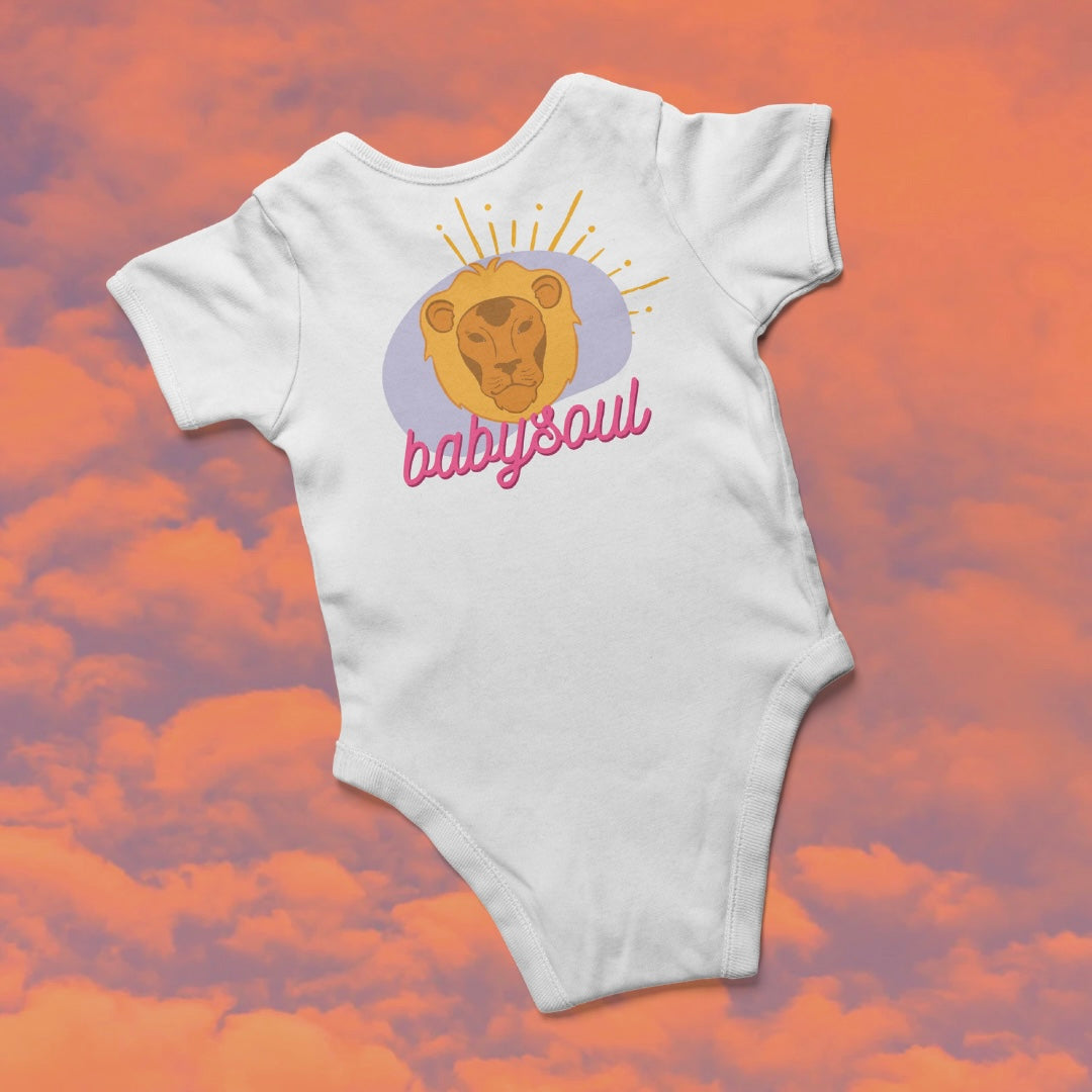 Babysoul Body Sternzeichen Löwe  – Biobaumwolle, fair & voller Bedeutung von babysou
