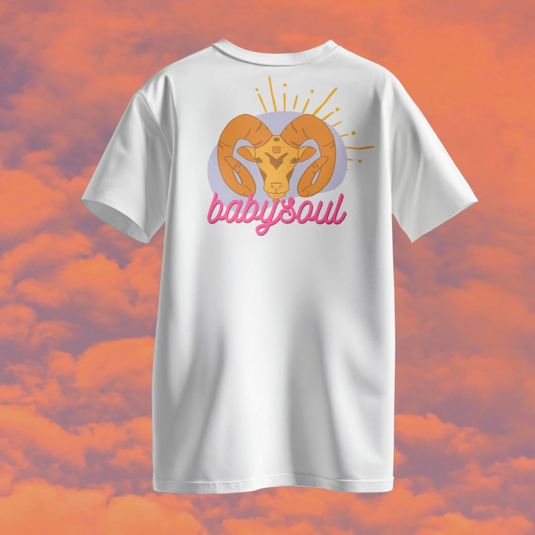 Babysoul T-Shirt Sternzeichen Widder Oversized T-Shirt – Biobaumwolle, fair & voller Bedeutung von babysoul