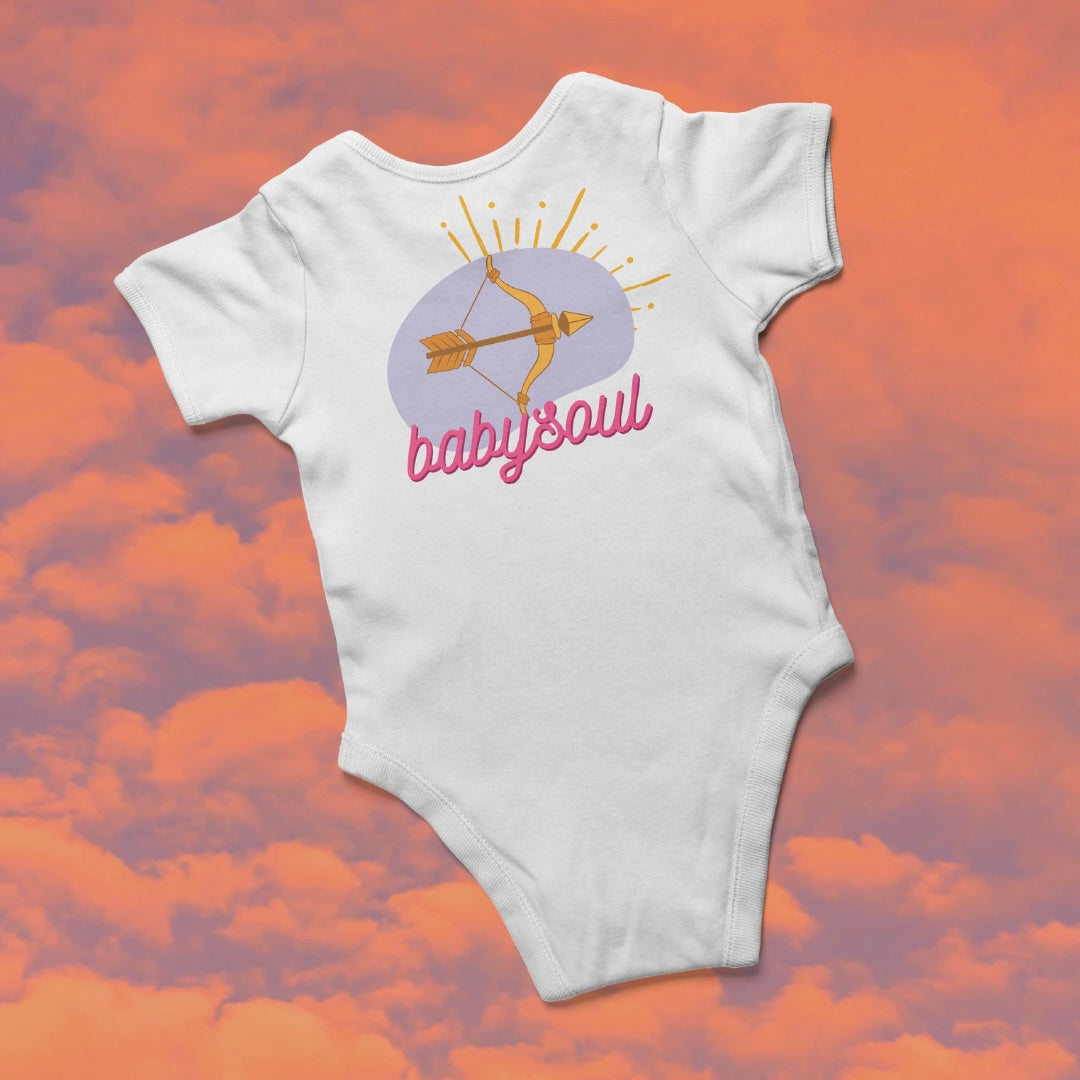 Babysoul Body Sternzeichen Schütze – Biobaumwolle, fair & voller Bedeutung von babysoul