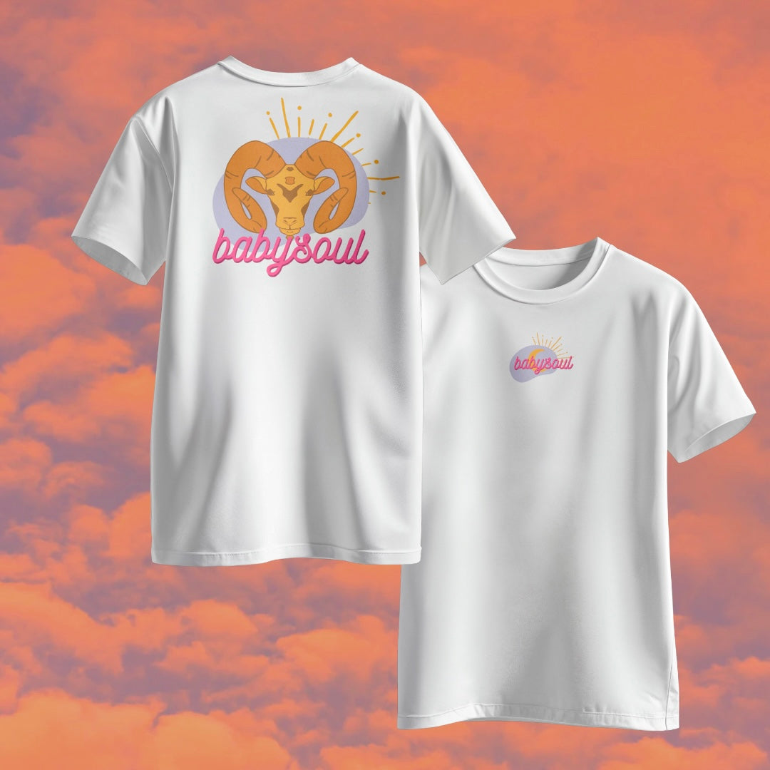 Babysoul T-Shirt Sternzeichen Widder Oversized T-Shirt – Biobaumwolle, fair & voller Bedeutung von babysoul