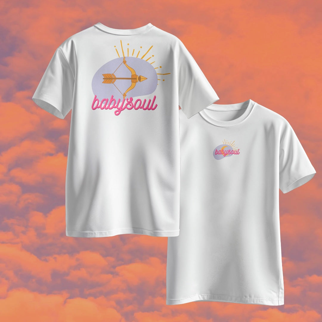 Babysoul T-Shirt Sternzeichen Schütze Oversized T-Shirt – Biobaumwolle, fair & voller Bedeutung von babysoul