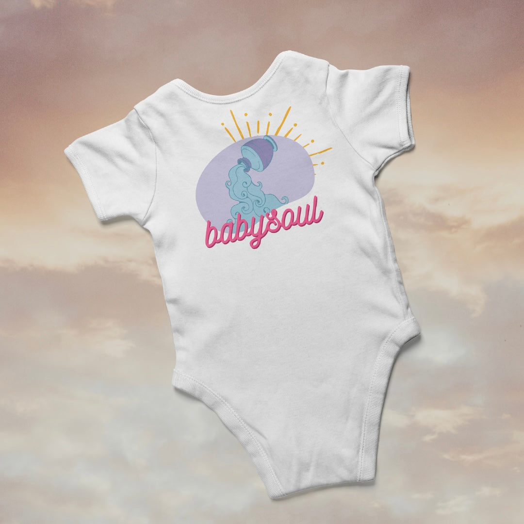 Babysoul Body Sternzeichen Wassermann – Biobaumwolle, fair & voller Bedeutung von babysoul